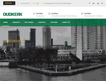 Tablet Screenshot of oudkerk.com